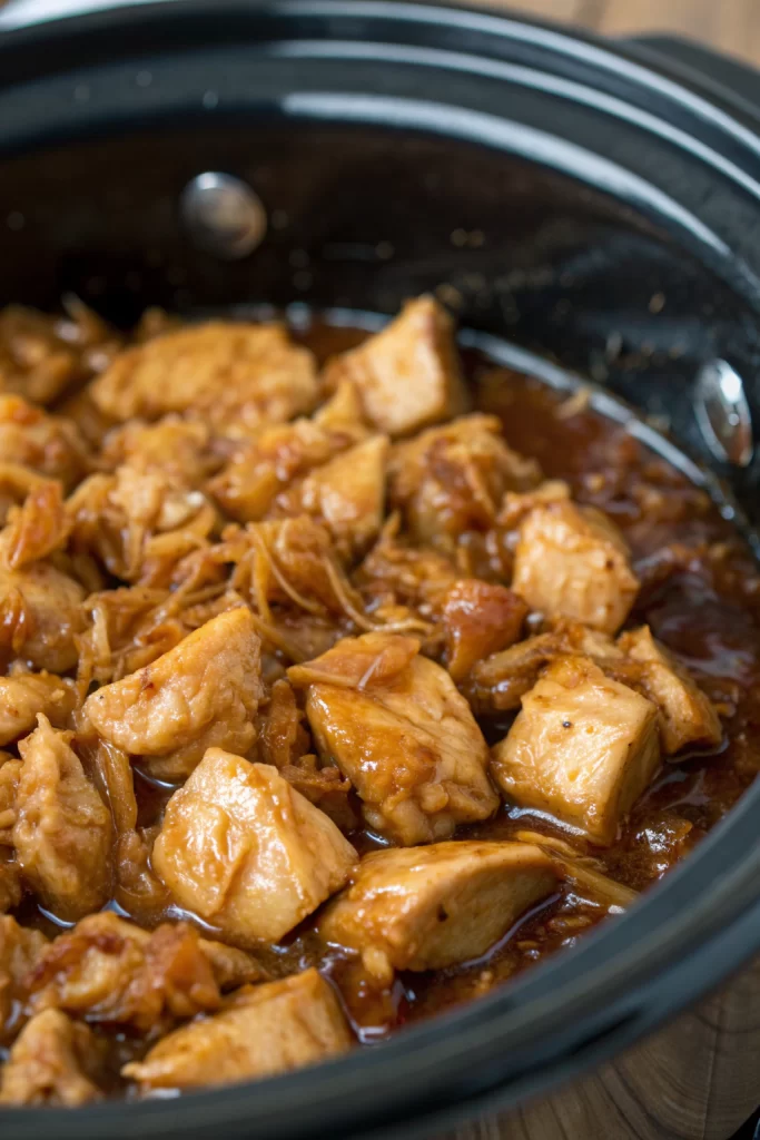 Slow Cooker Honey Garlic Chicken Recipe