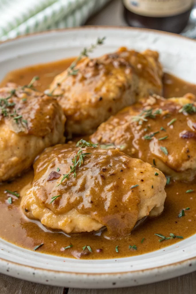 Southern Smothered Chicken Recipe