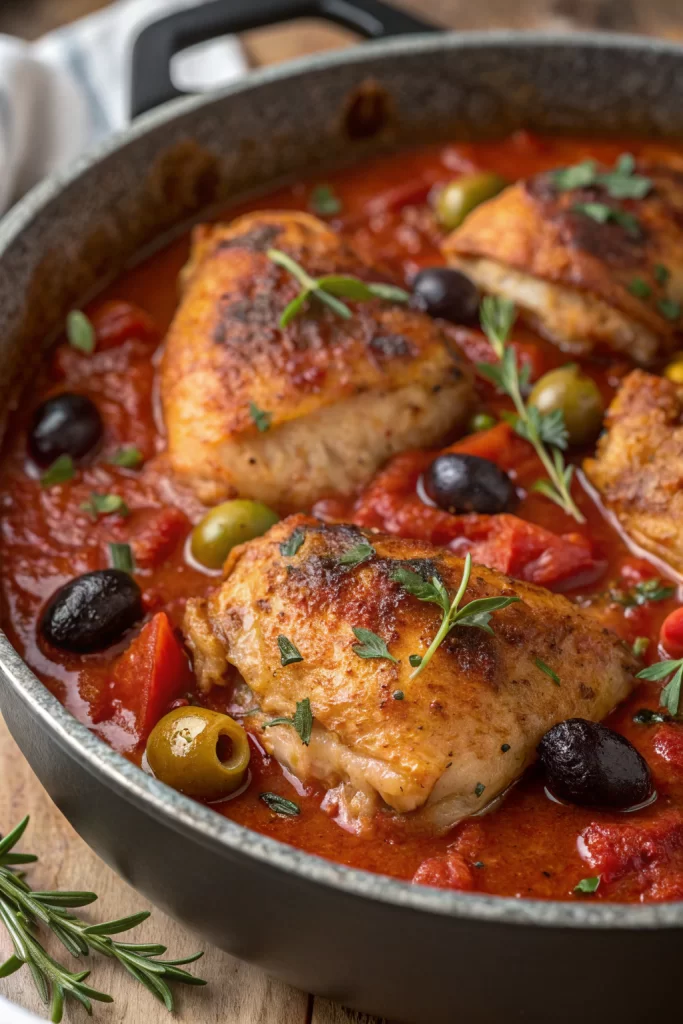 Spanish Chicken In Bravas Sauce Recipe