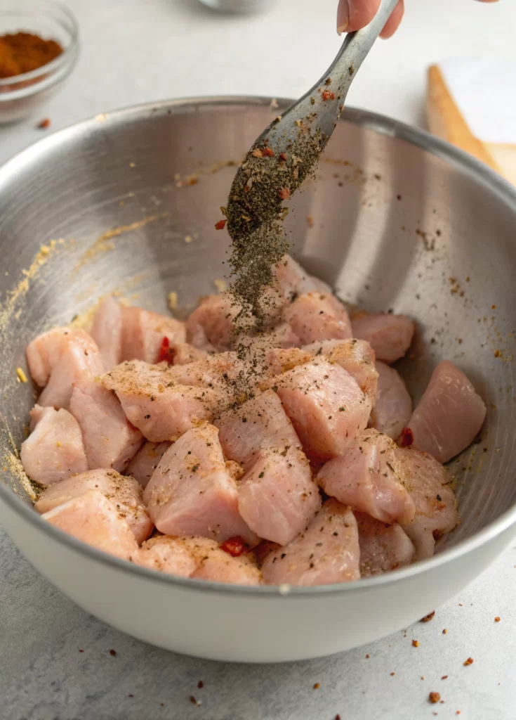 Steps Garlic Butter Chicken and Potato Recipe