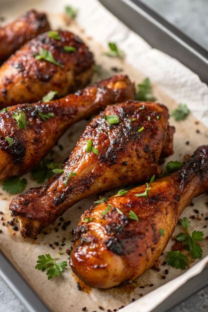 Baked Chicken Legs with Marinade