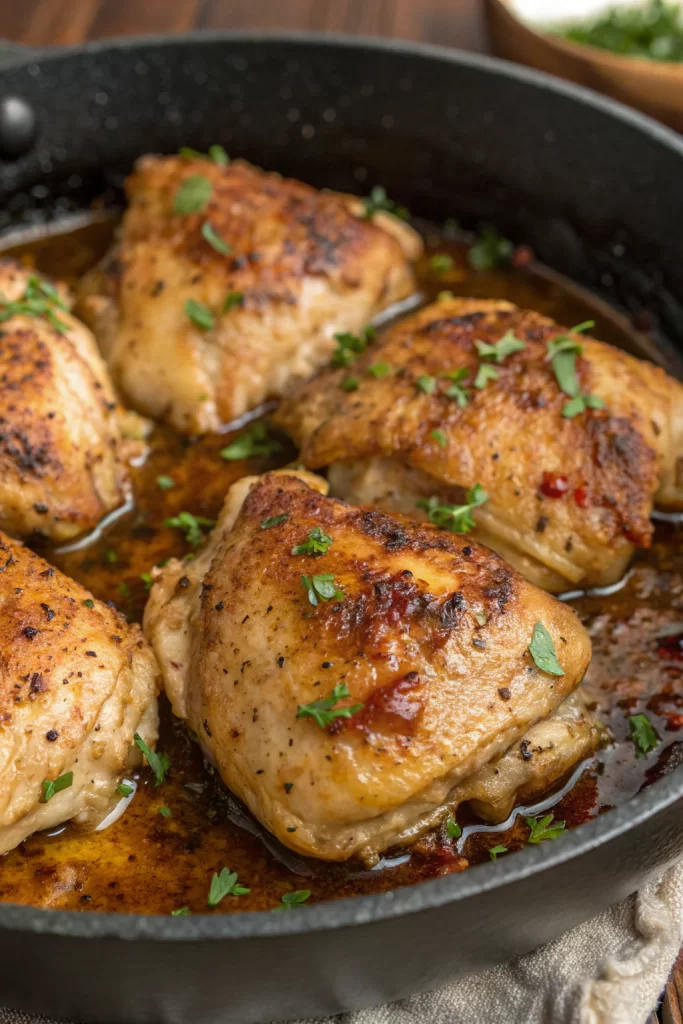 Baked Italian Chicken Thighs Recipe