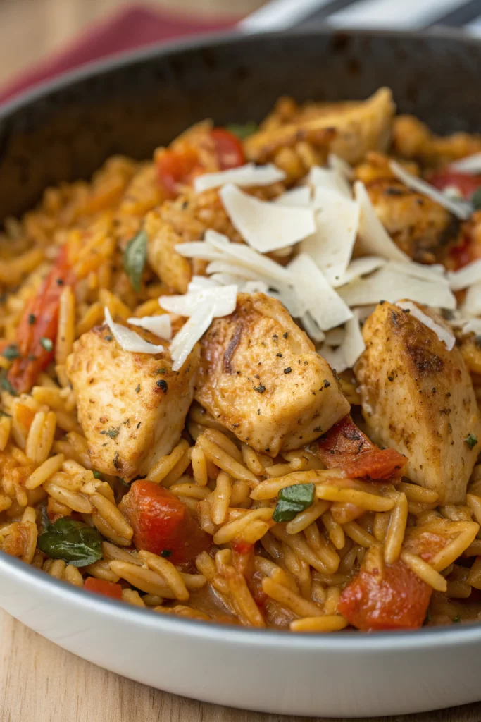 Cajun Chicken Orzo Recipe
