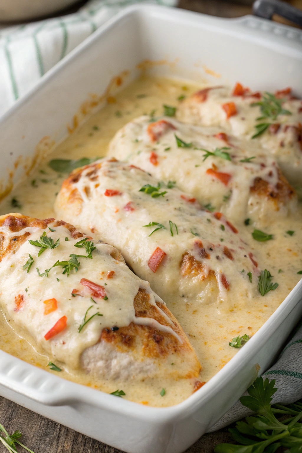 Cheesy Sour Cream Chicken Recipe