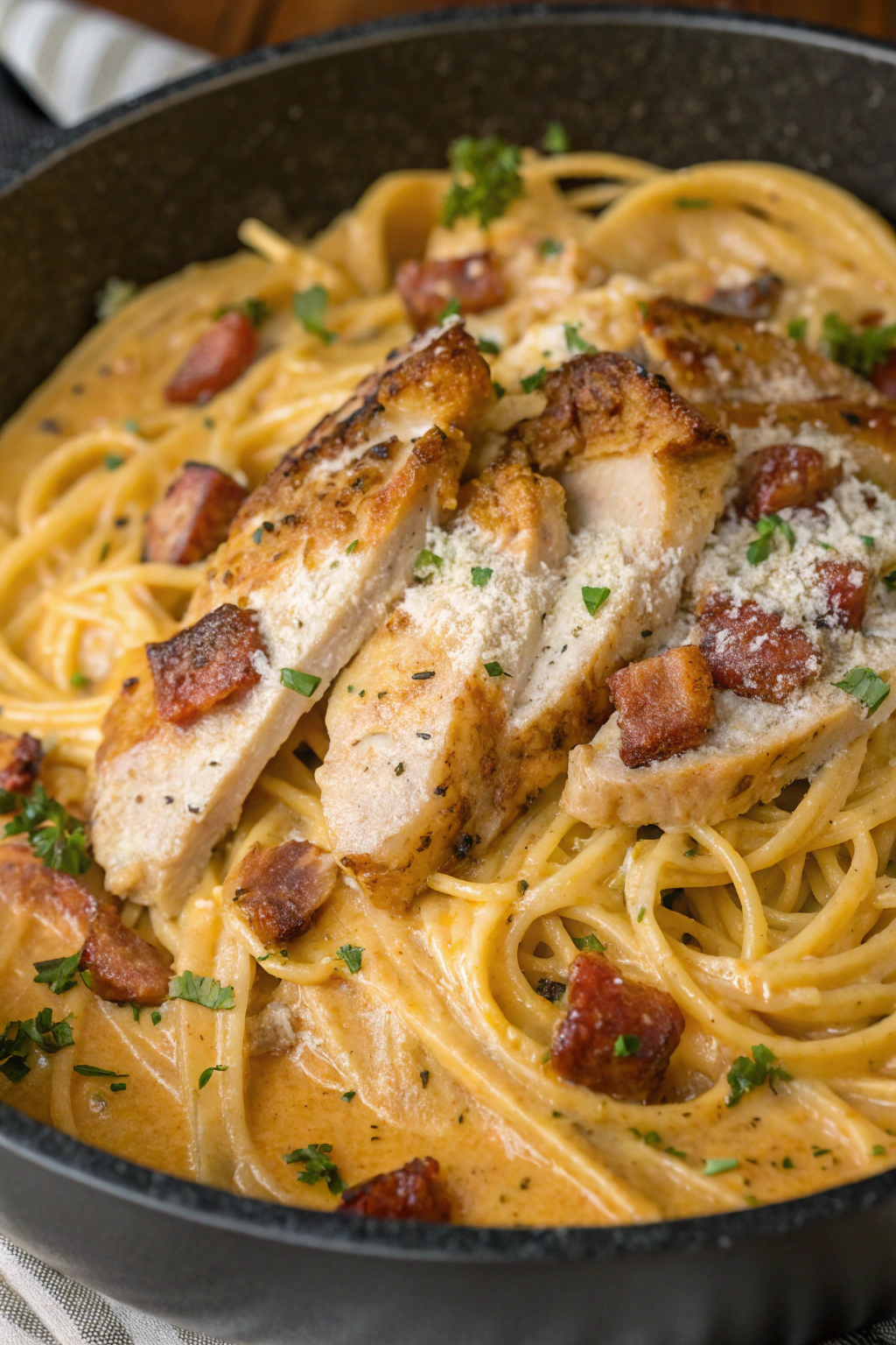 Chicken Carbonara Recipe