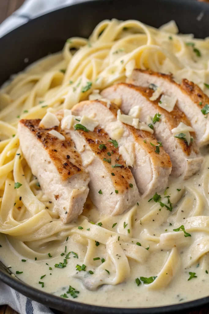 Chicken Fettuccine Alfredo Recipe
