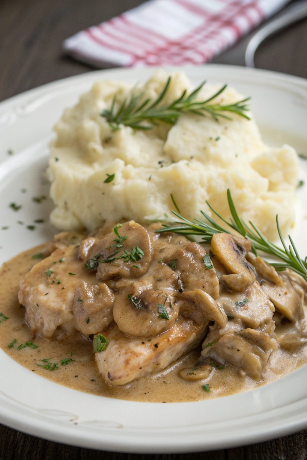 Chicken in Mushroom sauce Recipe
