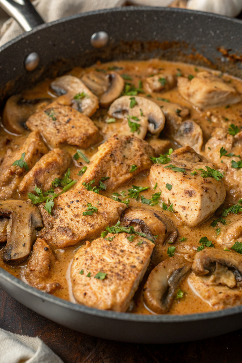 Creamy Chicken Stroganoff Recipe