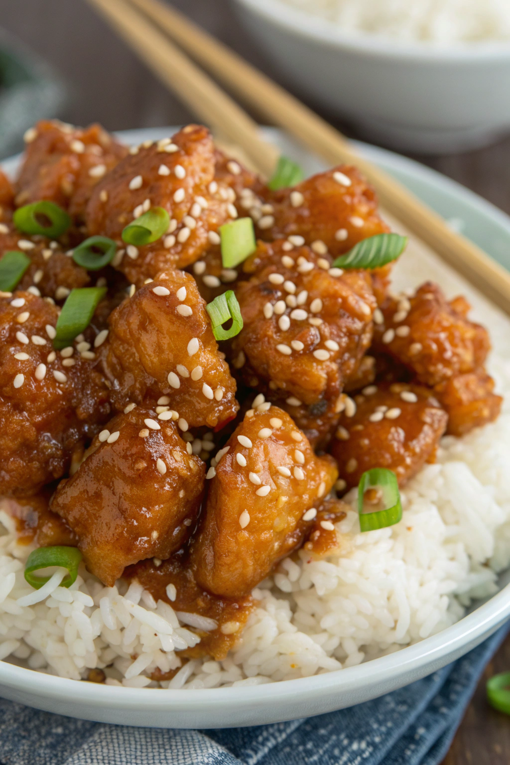 Crispy Chinese Honey Garlic Chicken Recipe