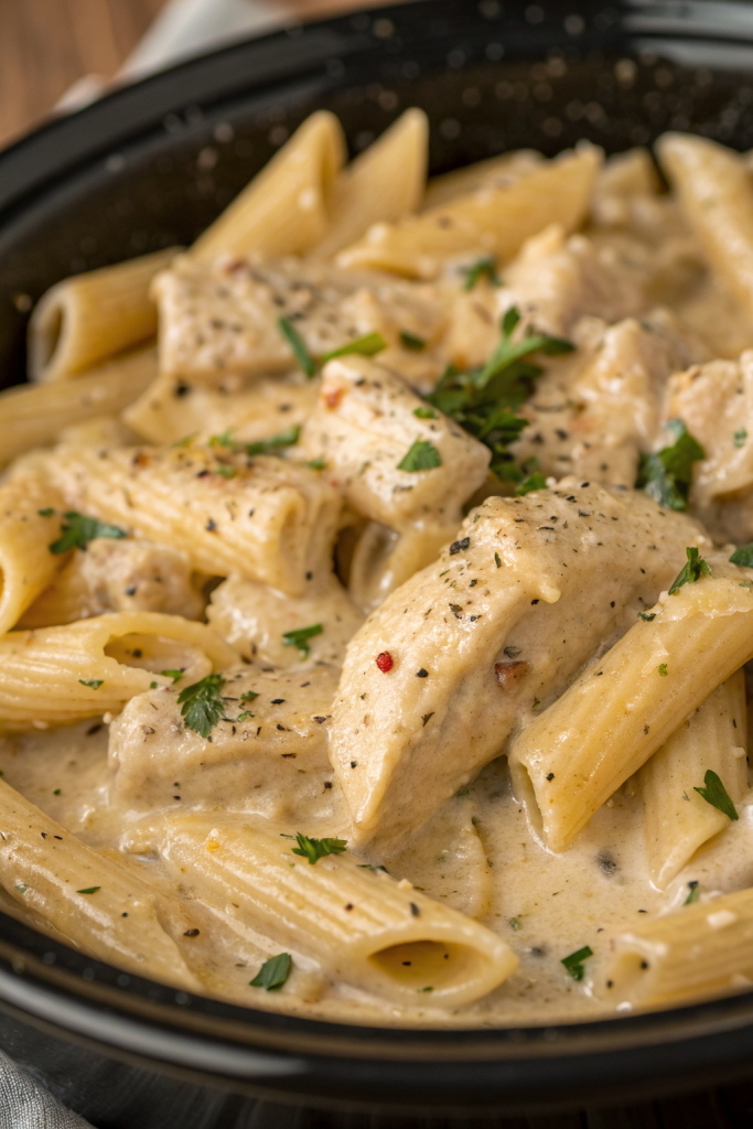 Crock Pot Creamy Cajun Chicken Pasta Recipe