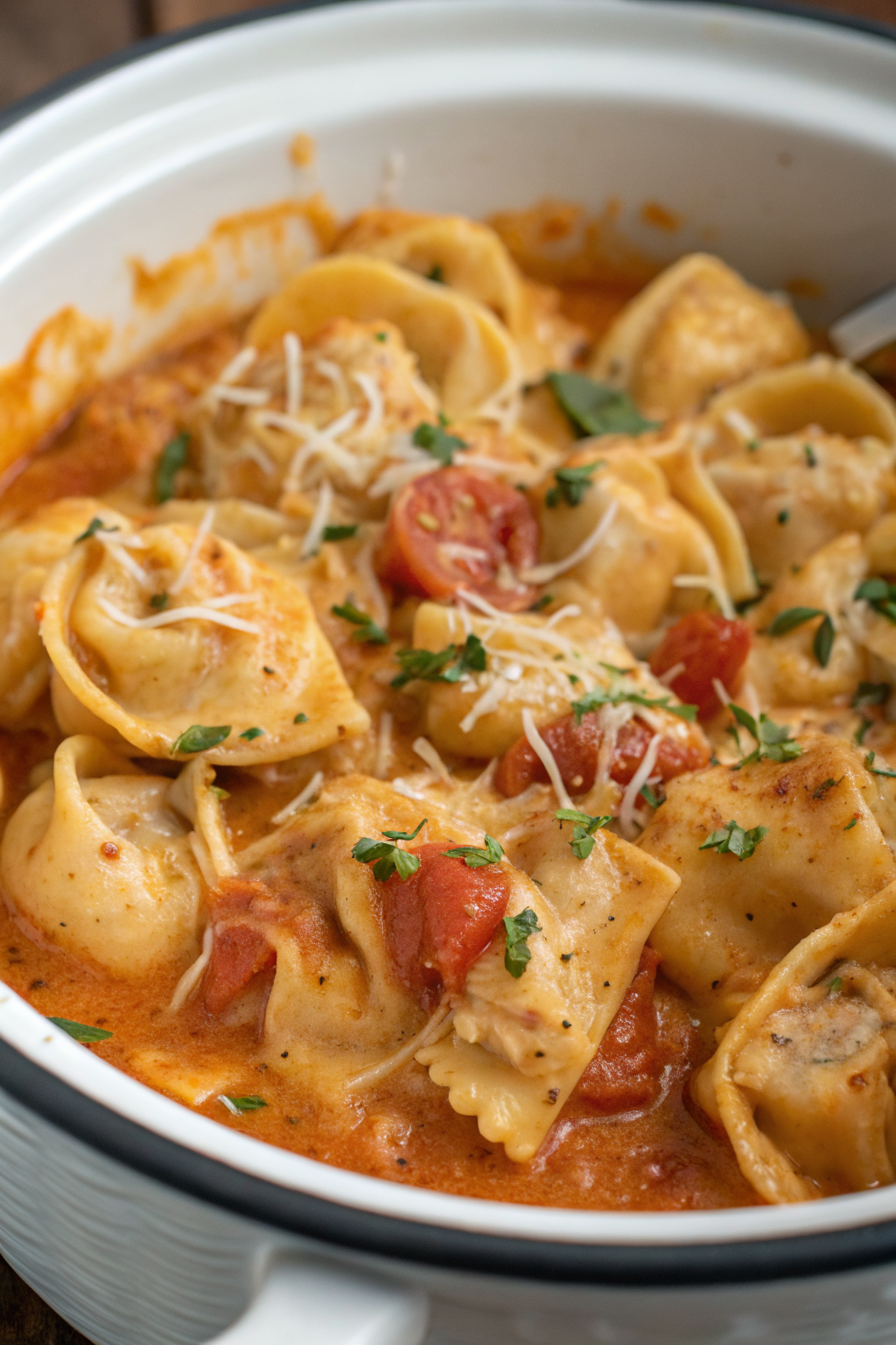 CrockPot Chicken Tortellini Recipe