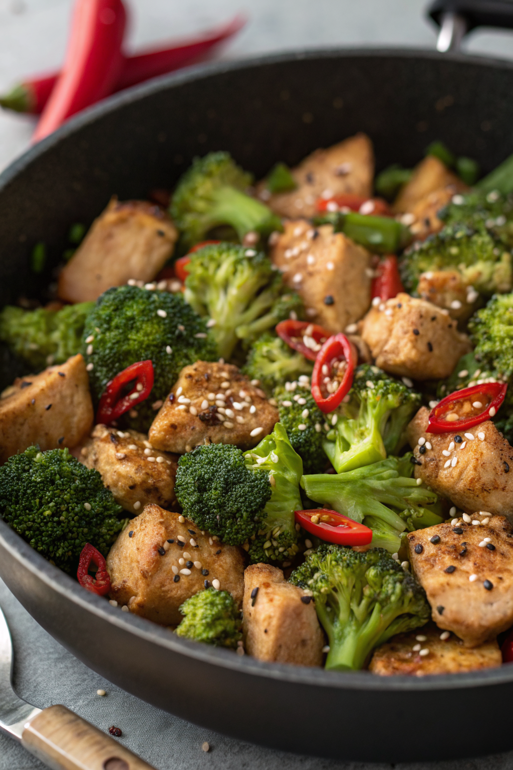 Garlic Butter Chicken & Broccoli Recipe