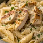 Garlic Parmesan Chicken Pasta Recipe