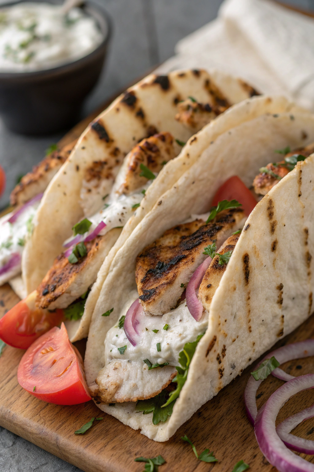 Greek Chicken Gyros Recipe