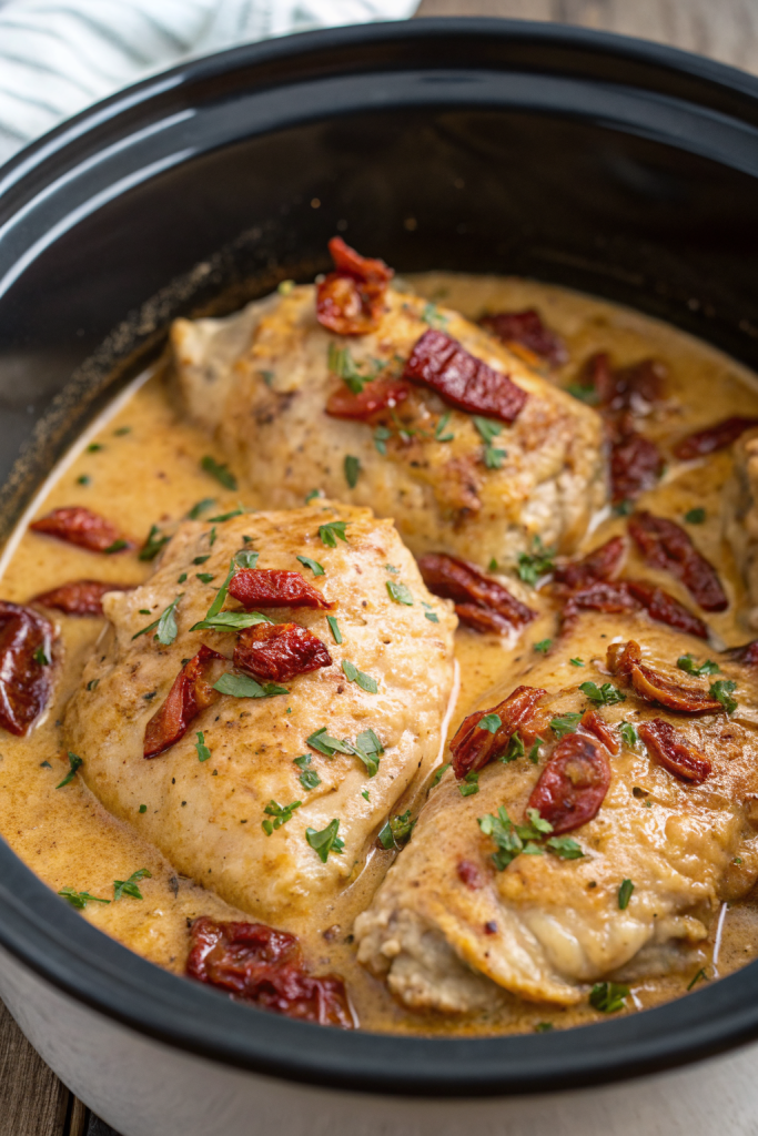Keto Crockpot Marry Me Chicken Recipe