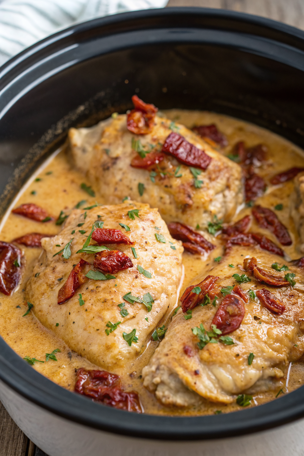 Keto Crockpot Marry Me Chicken Recipe