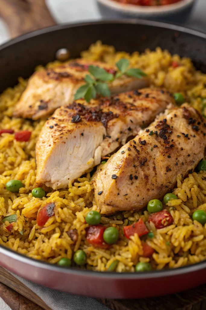 Mediterranean Chicken and Rice Recipe