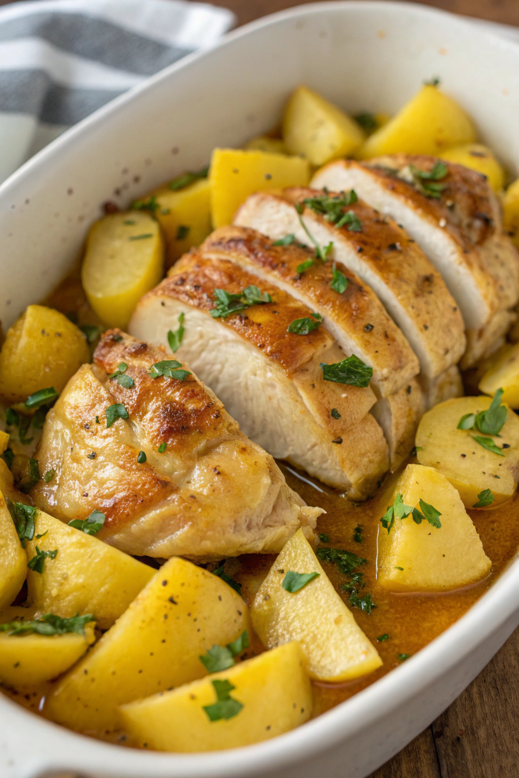 Roasted Chicken and Potatoes Recipe