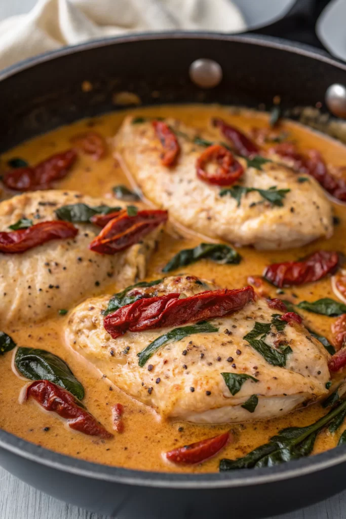 Skillet Tuscan Chicken Recipe