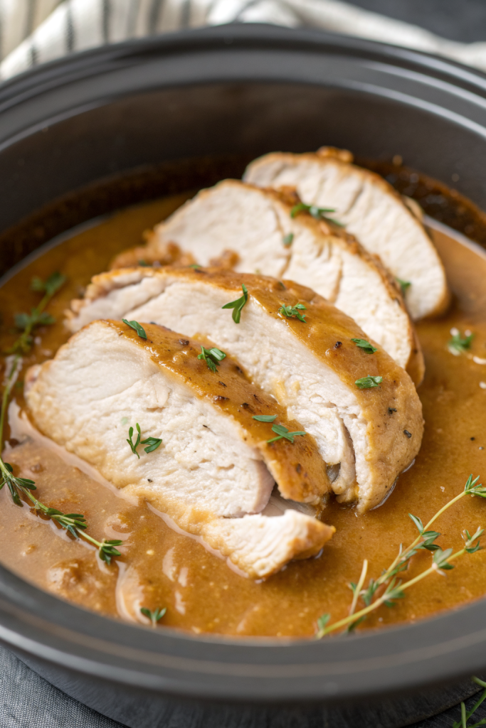Slow Cooker Chicken and Gravy Recipe