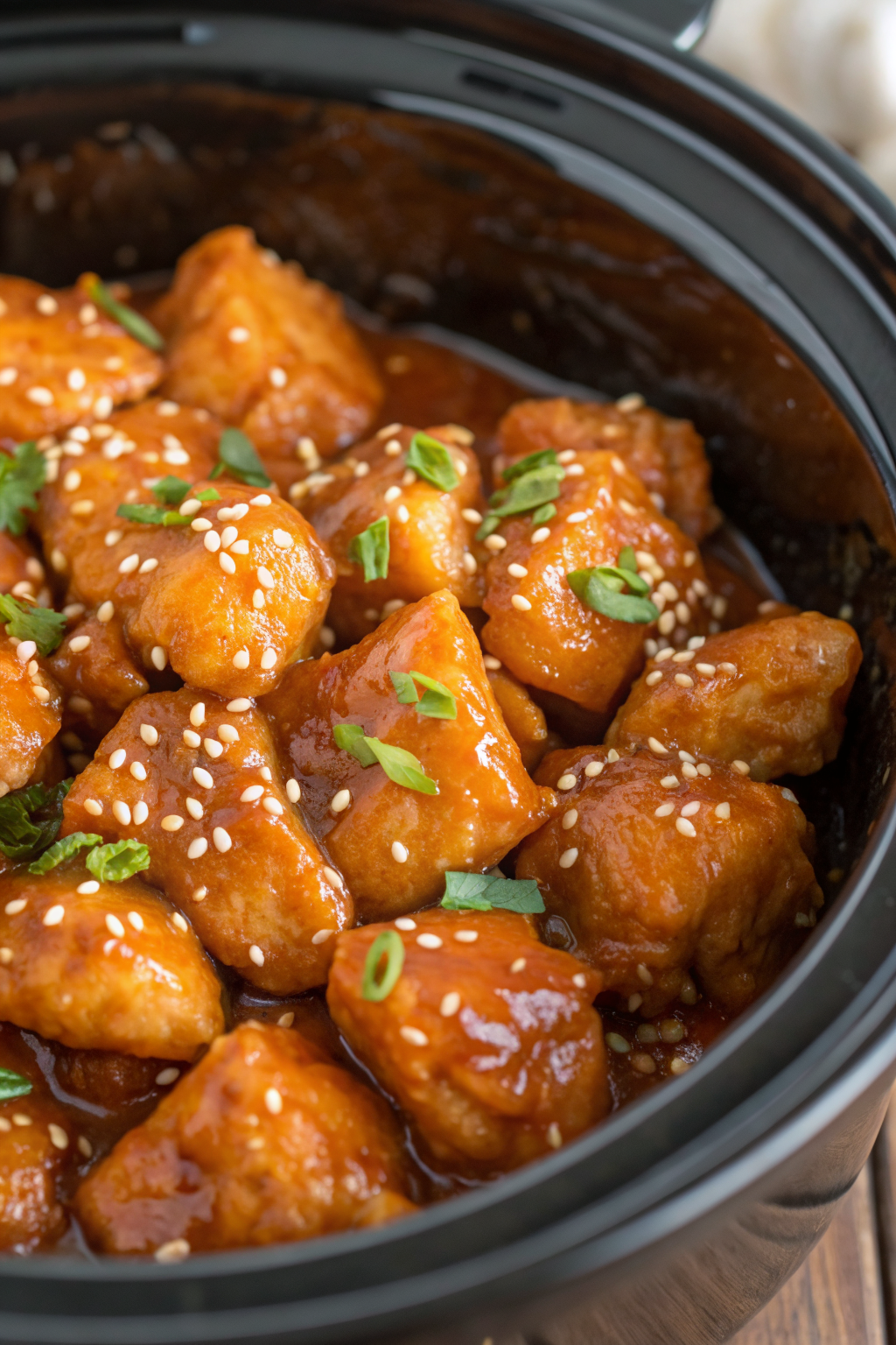 Slow cooker Orange Chicken Recipe