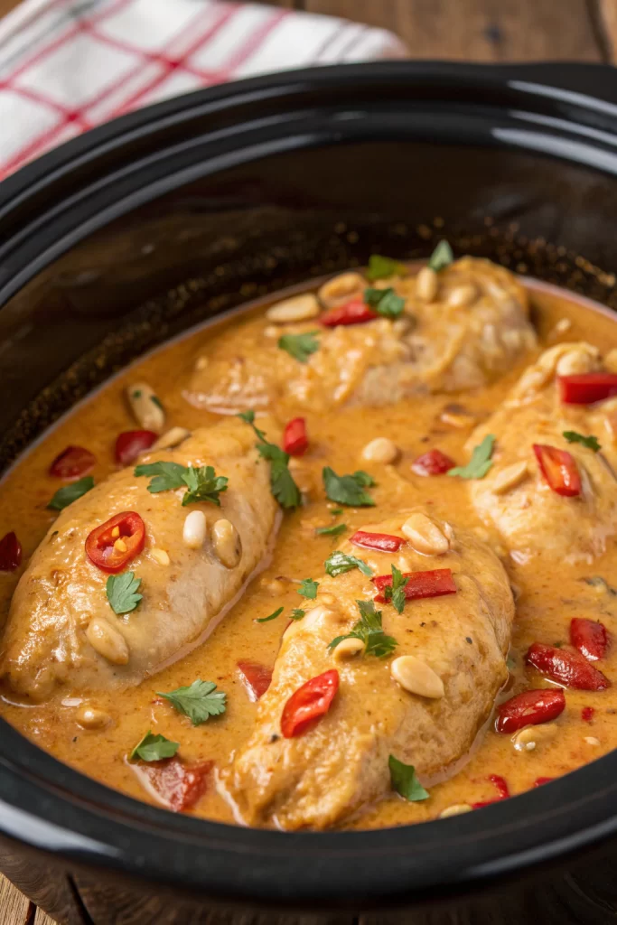 Thai Peanut Chicken Recipe