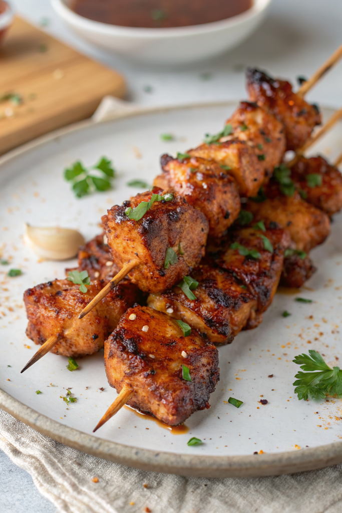 Air Fryer Chicken Skewers Recipe