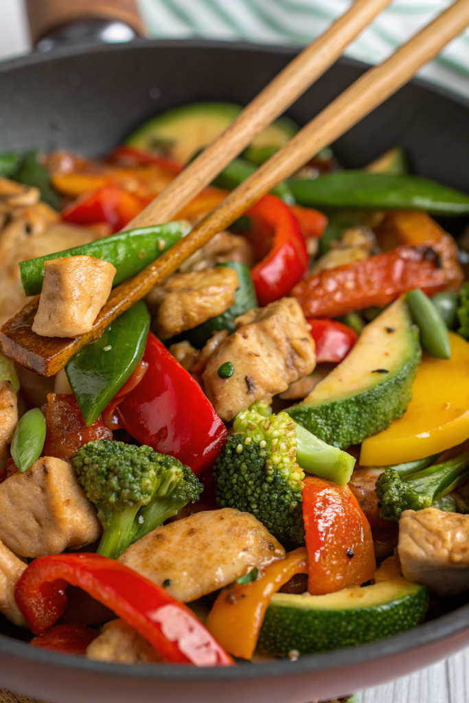 Chicken & Vegetable Stir Fry Recipe