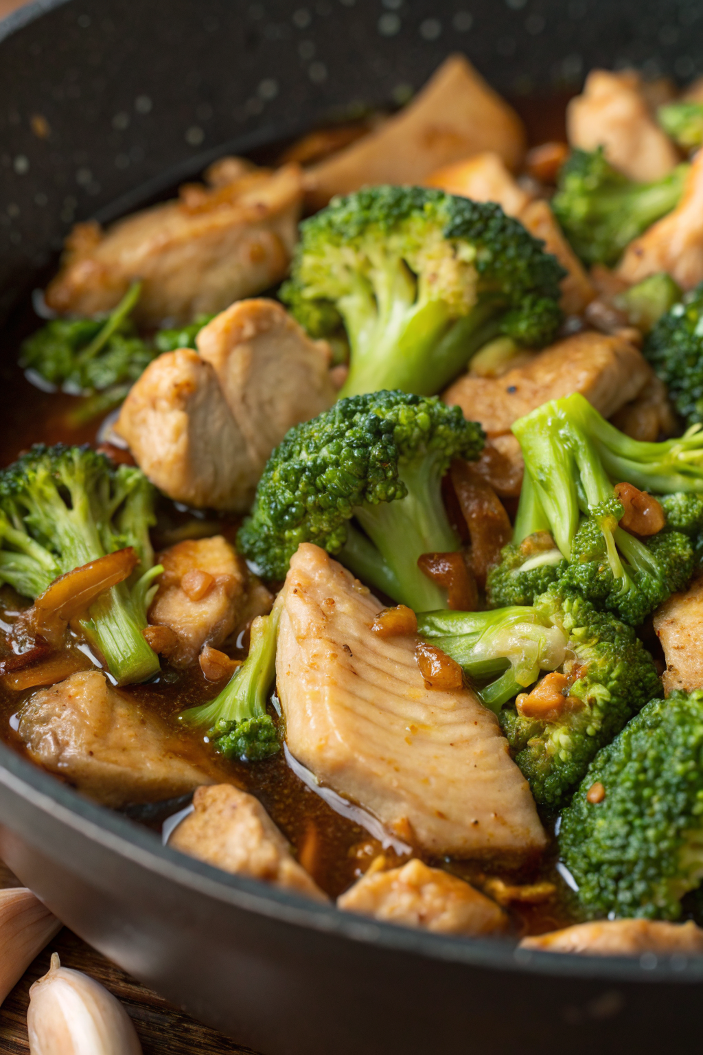 Chicken and Broccoli Chinese Takeout Style
