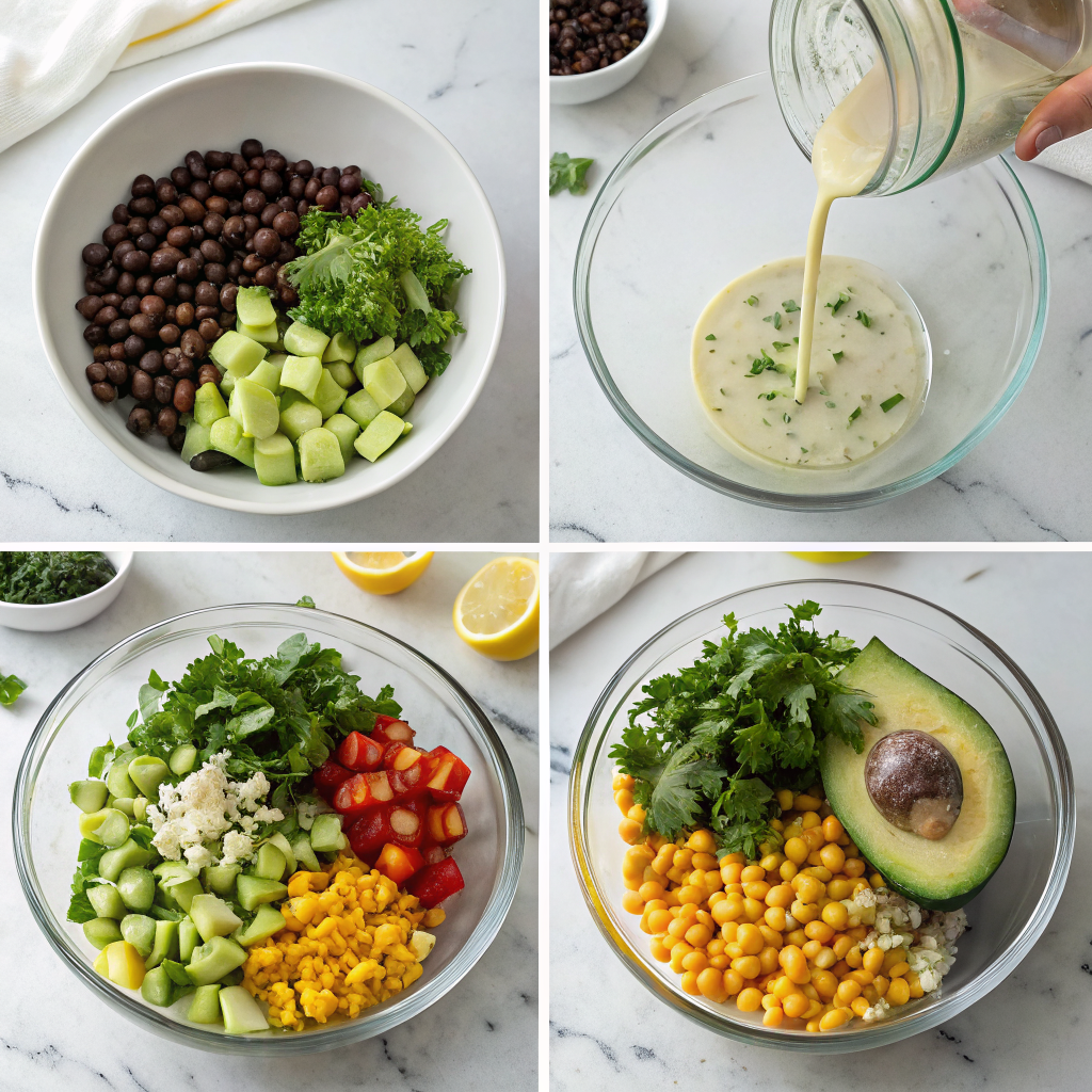 Combine Black Bean Corn Salad
