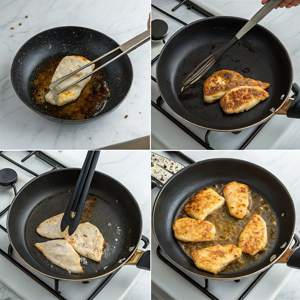 Cook the chicken