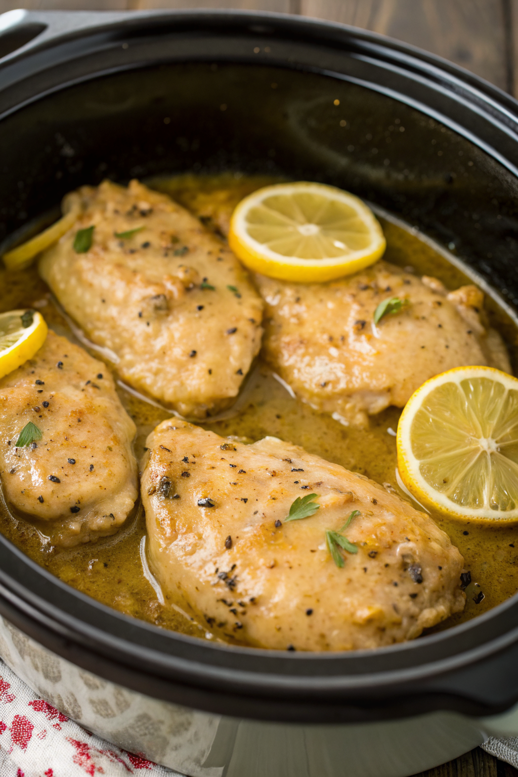 Crockpot Chicken Piccata Recipe