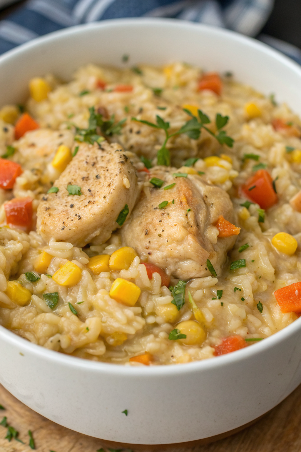 Instant Pot Creamy Chicken and Rice