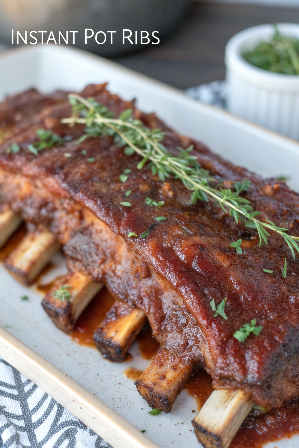 Instant Pot Ribs Recipe