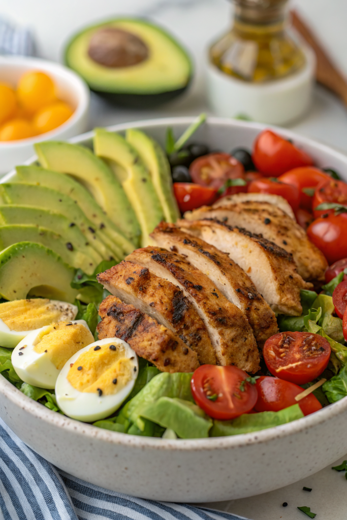 Paleo Grilled Chicken Cobb Salad Recipe
