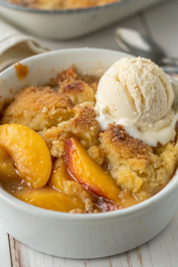 Peach Dump Cake Recipe