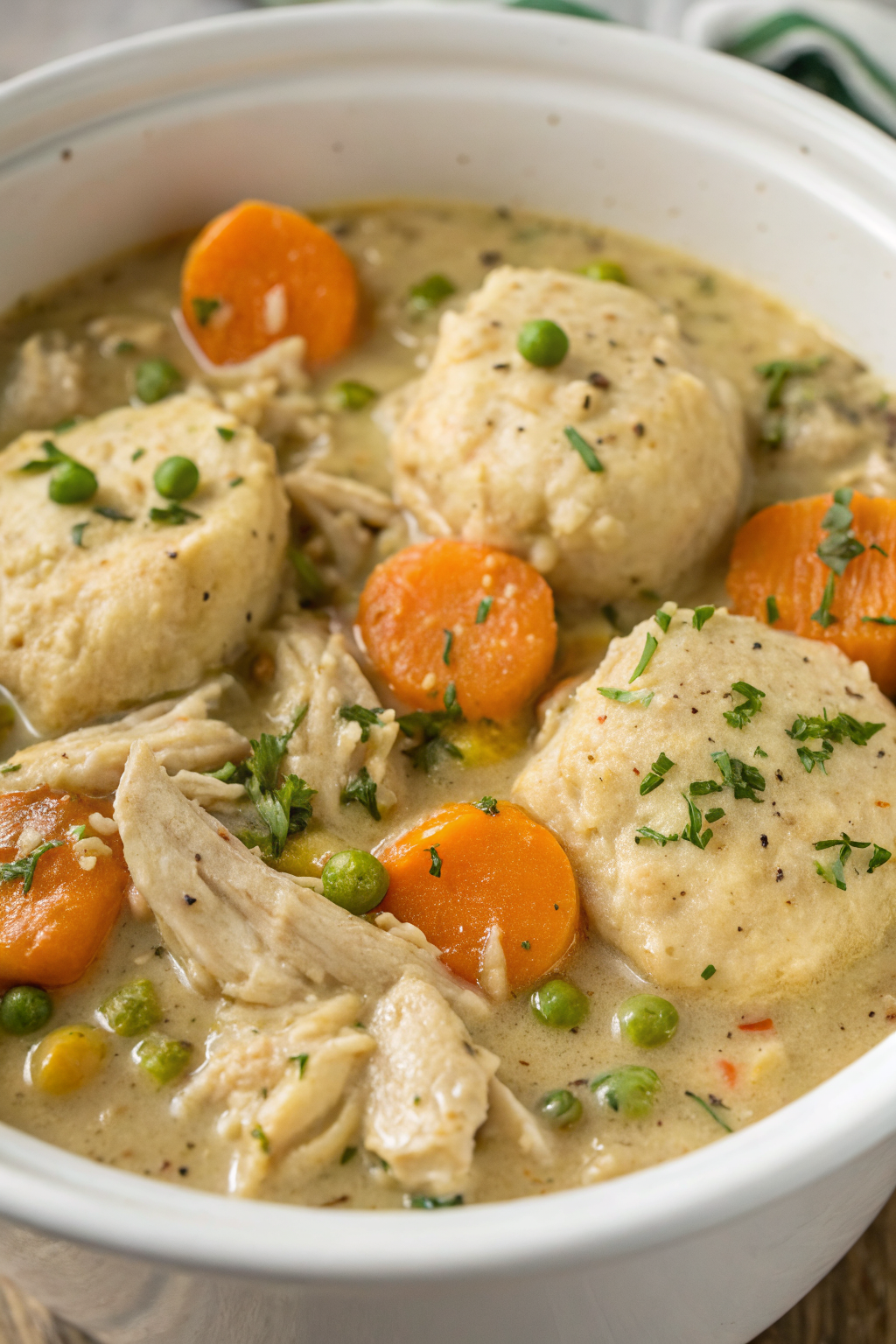 Slow Cooker Chicken and Dumplings Recipe