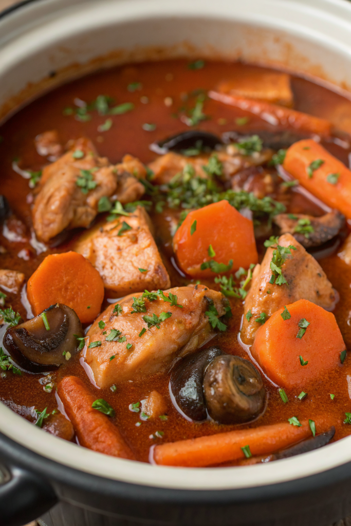 Slow Cooker Korean Chicken Stew Recipe