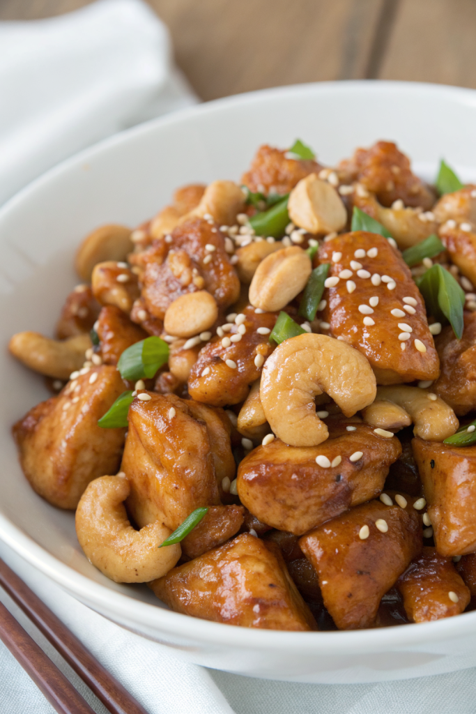 Tasty Authentic Cashew Chicken Recipe