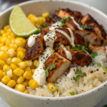 Tasty Street Corn Chicken Bowl Recipe