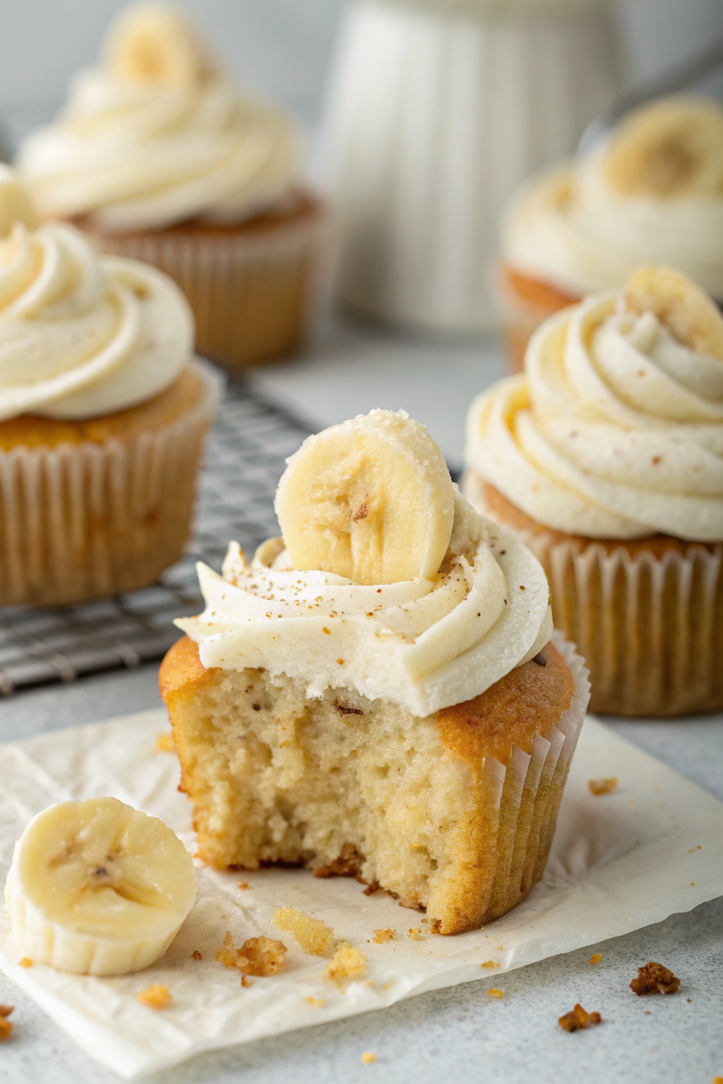 Banana Cupcakes Recipe