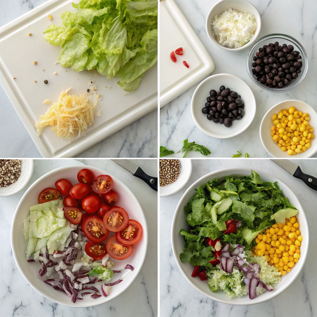 Build the Salad Base