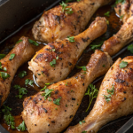 Chicken Legs with Garlic and Dijon