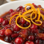 Cranberry Sauce with Orange and Honey