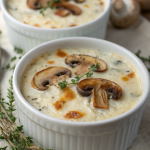Creamy Cottage Cheese Mushroom Soup