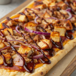 Crispy BBQ Chicken Flatbread Recipe
