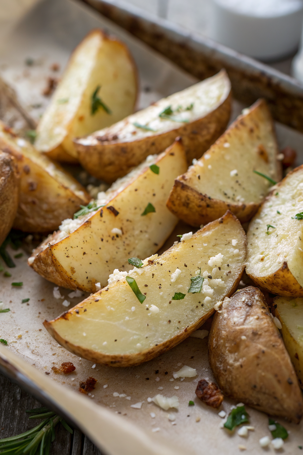 Crispy Baked Potato Wedges Recipe