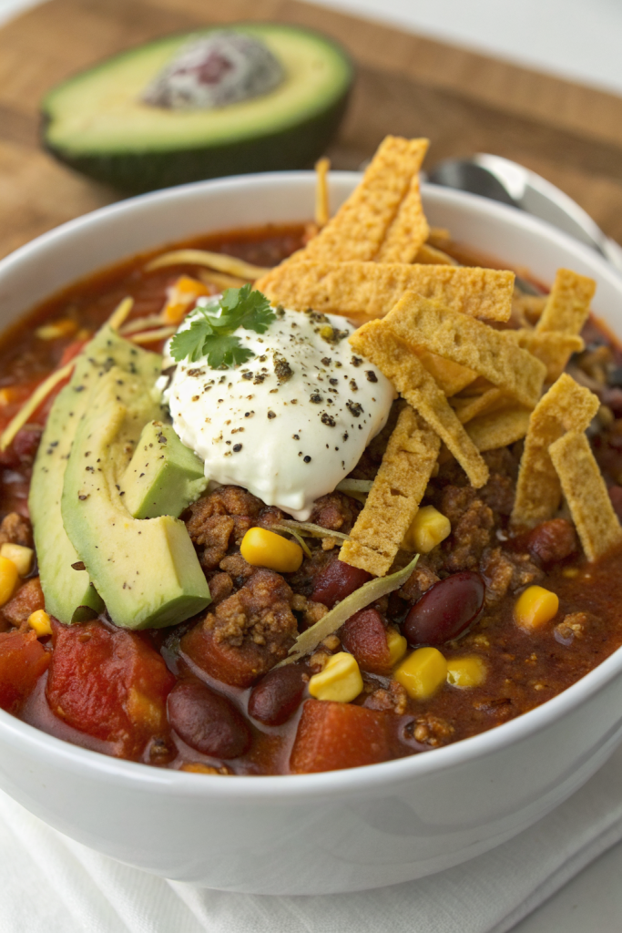 Easy Taco Soup Recipe