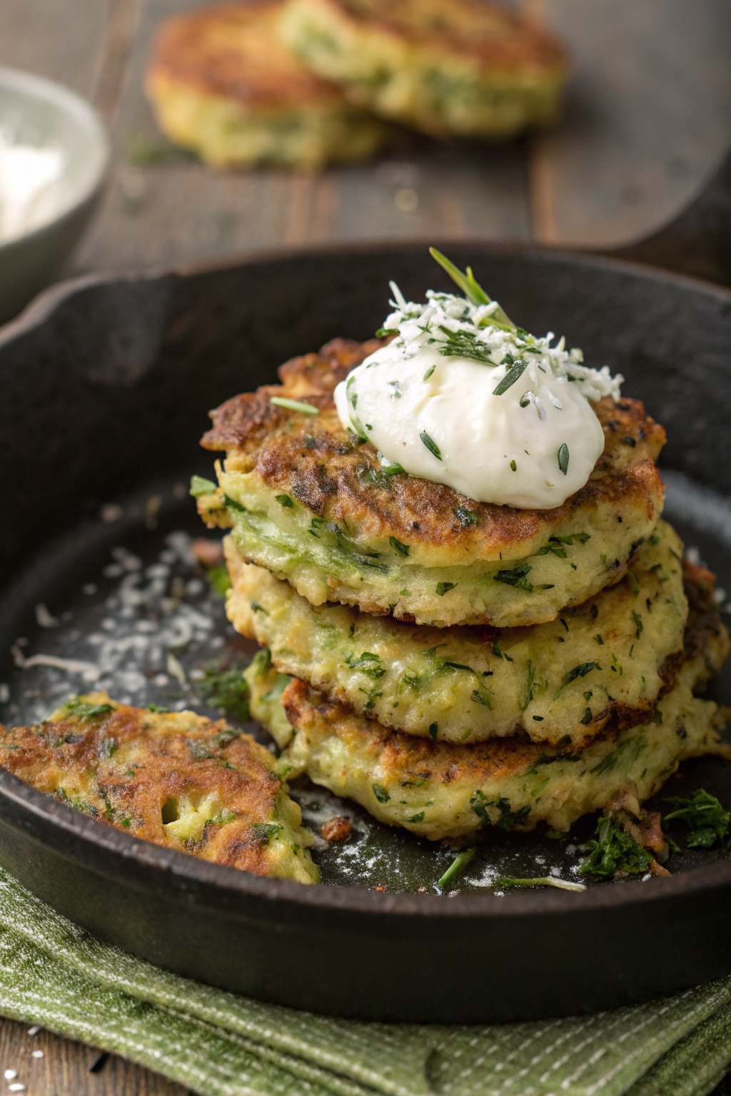 Easy Zucchini Fritters Recipe