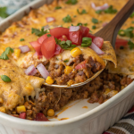 Ground Chicken Taco Casserole Recipe